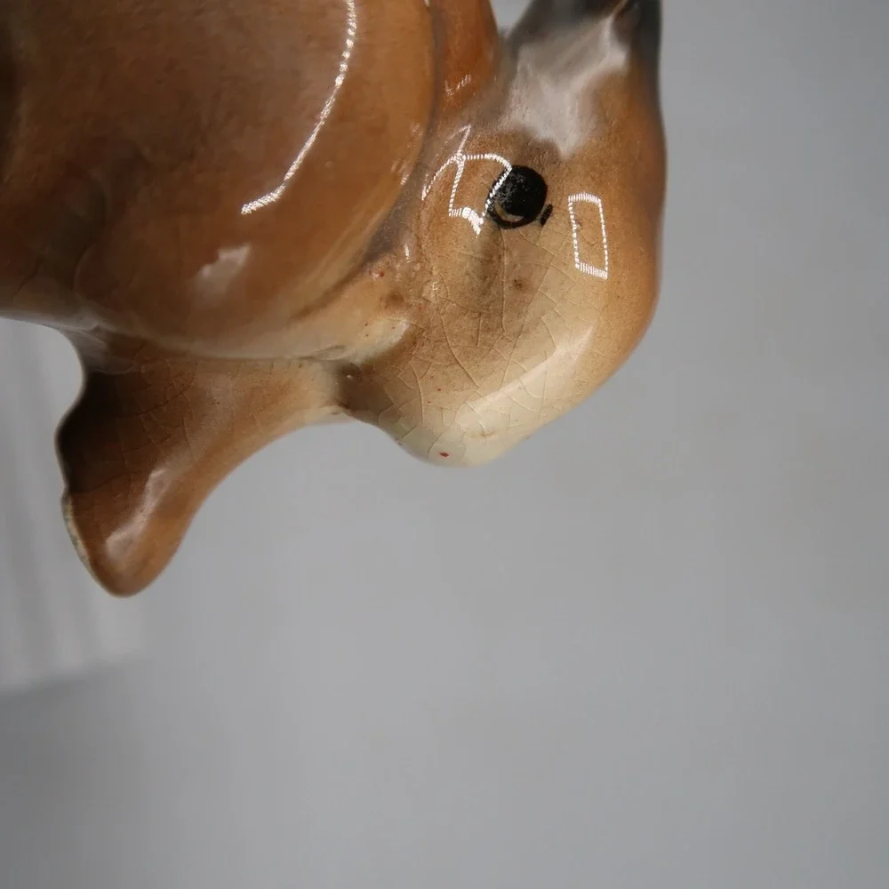 Beswick England Brown Bunny Rabbit Miniature Figurine 2 inch